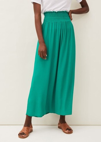 Phase Eight Grace Shirred Skirts Green Australia | TI7615423